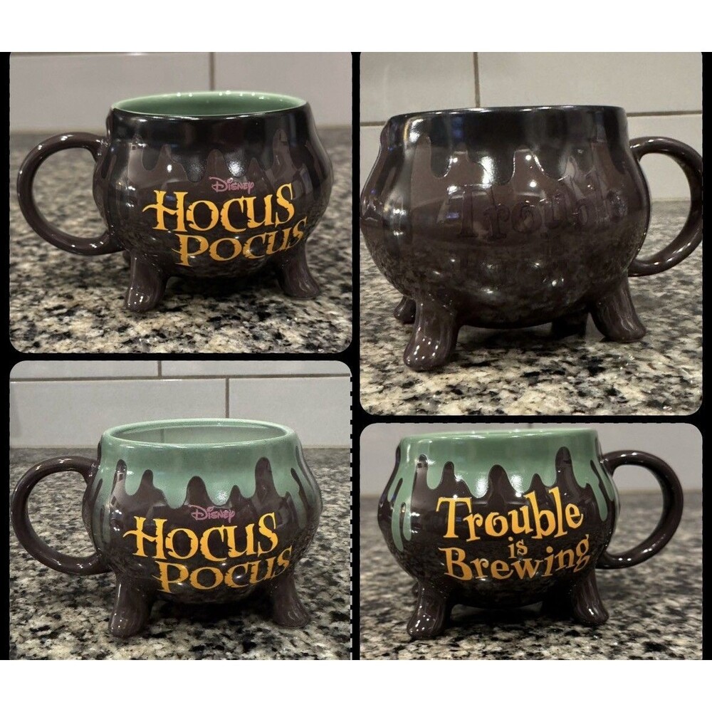 2023 Disney Parks Hocus Pocus Color Changing Cauldron 18oz Mug